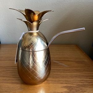 🍍Tropical Pineapple Drink Tumbler, NEW